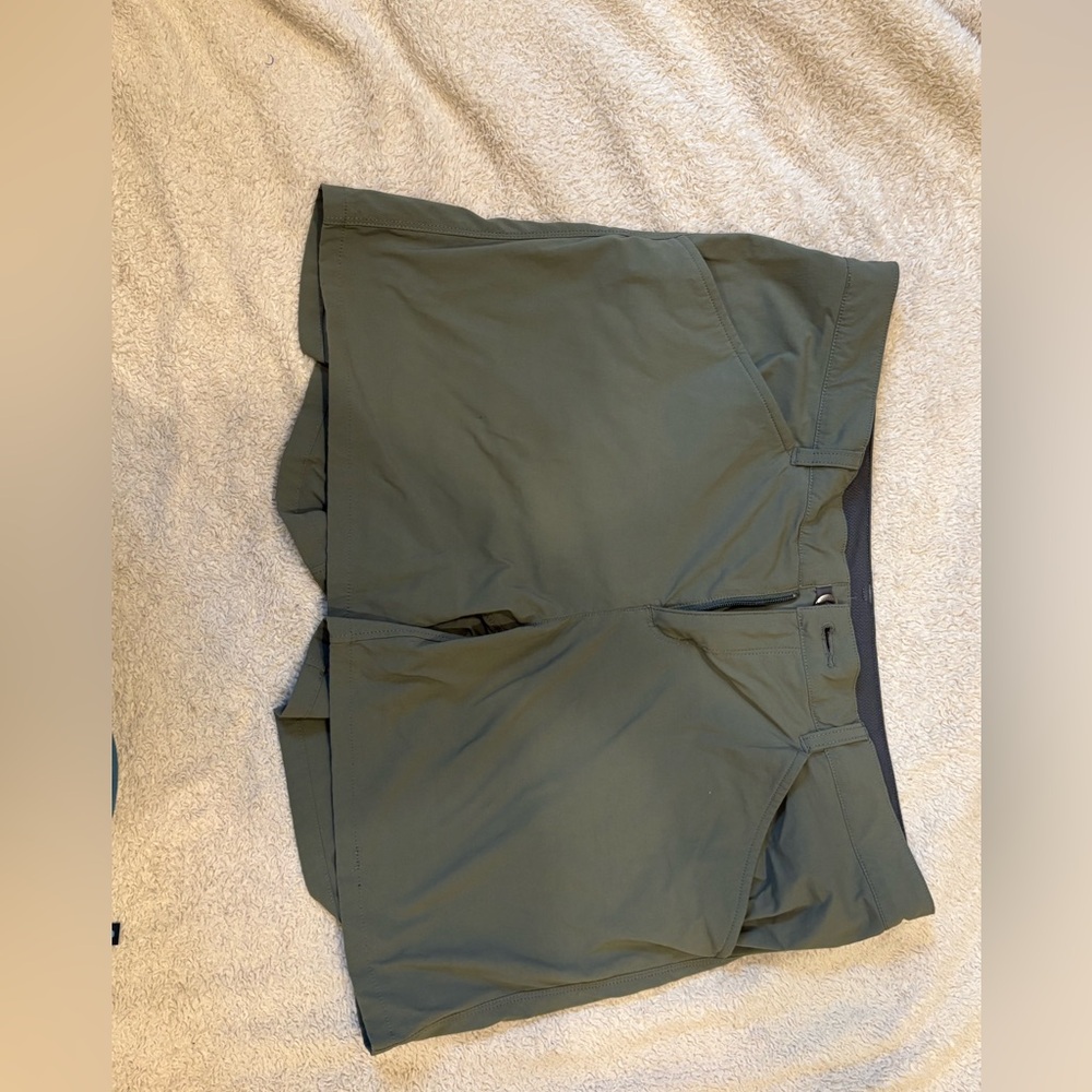 Patagonia Women's Athletic Shorts - Olive Green